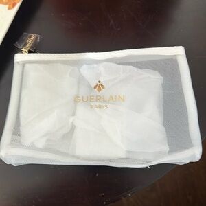 Guerlain skincare set with pouch